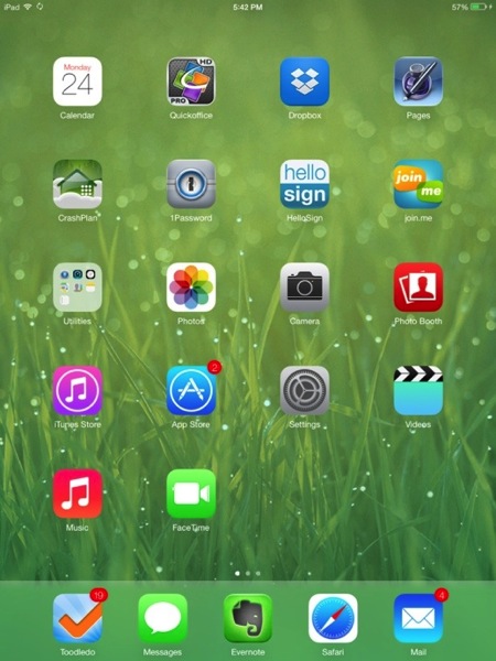 iOS 7 Ios7ipadb2