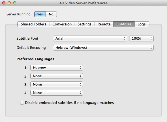 Airvideoserverpreferences