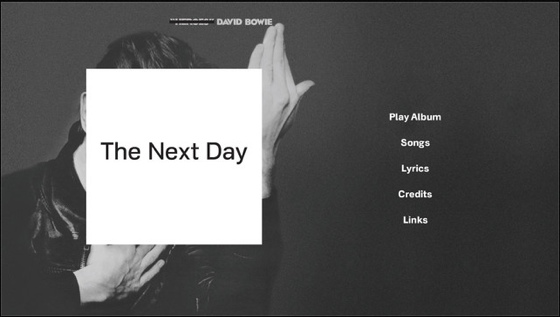 iTunes LP Davidbowielp