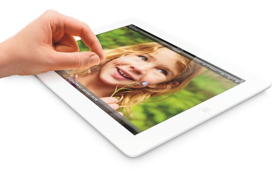 iPad IPad wRet Pinch Wht Photo PRINT