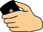 Iphone hand 2