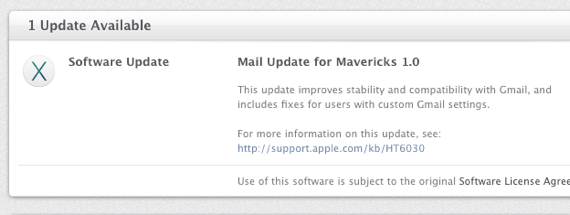 Mavericks mail 1