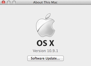 OS X 10.9.1