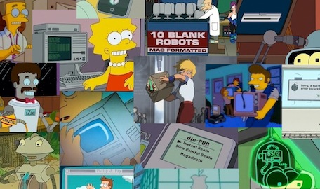 Simpsons futurama references