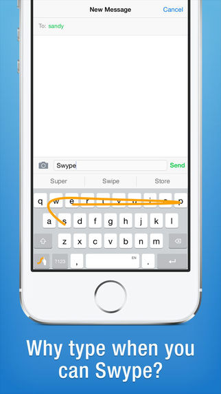 Swype app