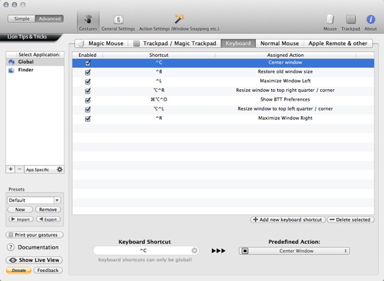 Bettertouchtool 11 s